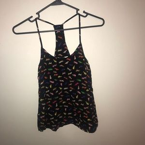 Dinosaur print crop top.